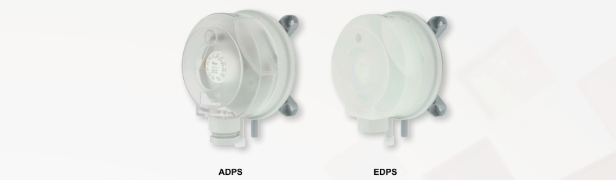 DWYER - ADPS-06-2-N-C - Pressure Switch, HVAC, Differential, Threaded, 2 Inch-H2O, 10 Inch-H2O, SPDT, 250 VAC